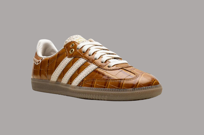 Brown Heritage Sneakers – Gum Sole Edition