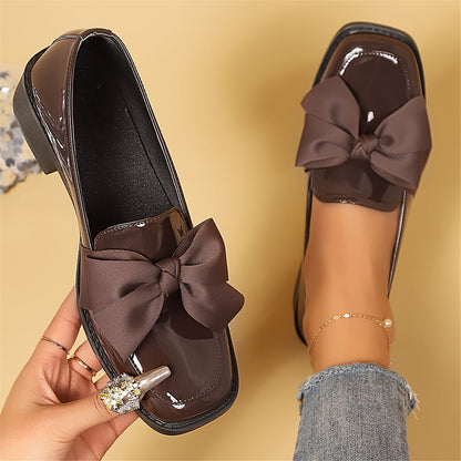 Lucette™ – Élégantes mocassins à nœud pour pieds sensibles