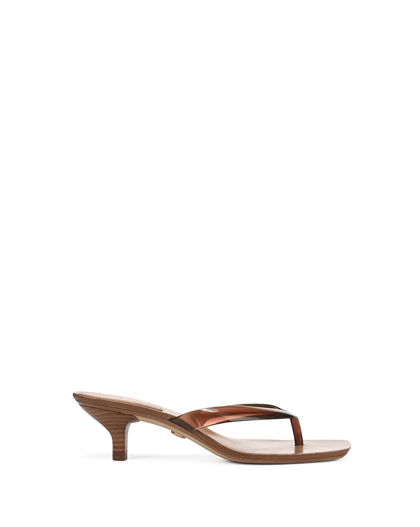 Clea Jelly Kitten-Heel Sandal