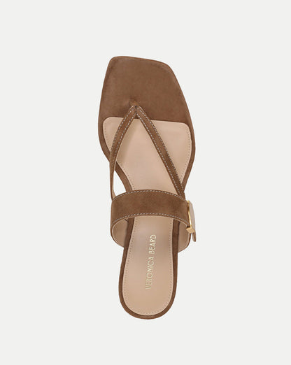 Salva Dash Kitten-Heel Sandal