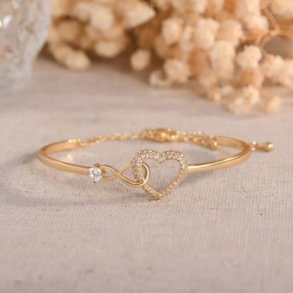 Marseille | Bracelet Cœur Étincelant