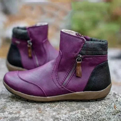 Lysiane – Bottines confort d’hiver