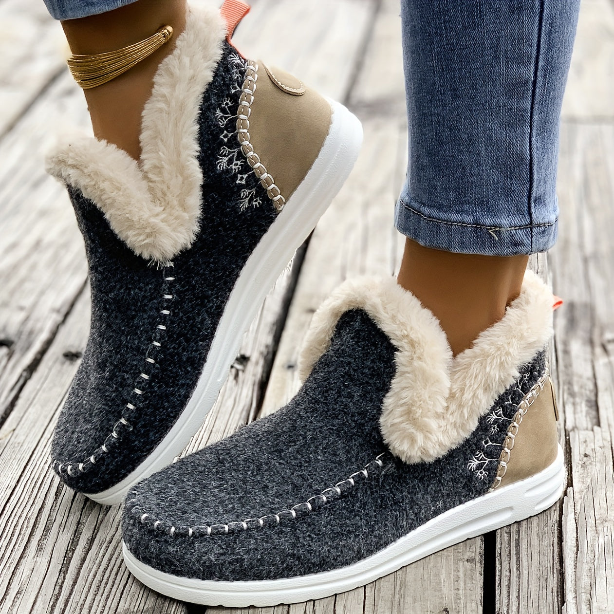 Aurovine | Chaussures Hiver Confort Douillet